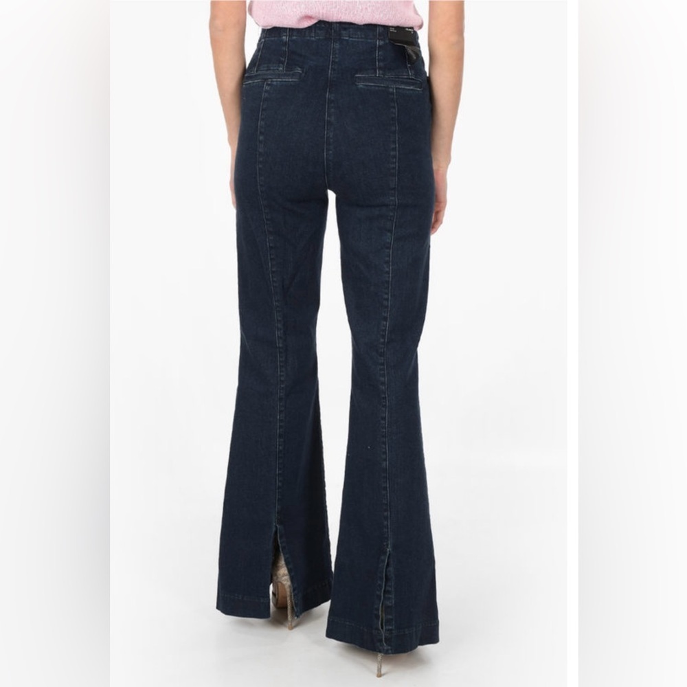 J Brand DARK WASH CIVILITY FLARED‎ JEANS Sz. 29 - Picture 3 of 16